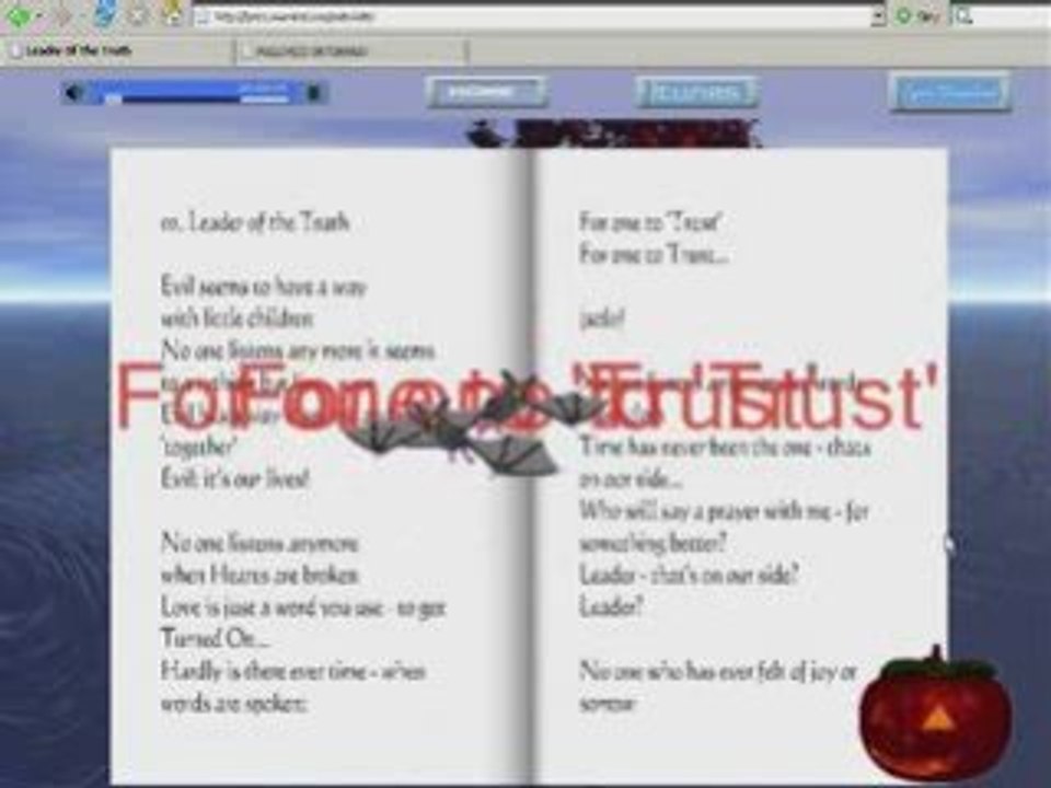 ORIGINAL SONG LEADER OF THE TRUTH by MARVIN D