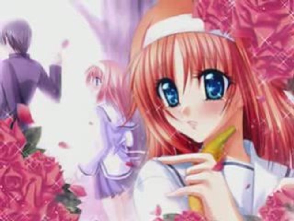 Anime girl couple slideshow / ribambelle de manga