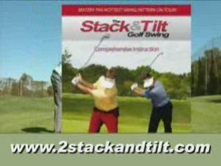 2 Stack and Tilt Golf Swing Video