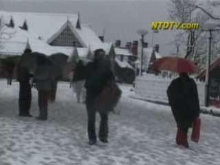 Snowfall in Northern State Cheers Up Indians
