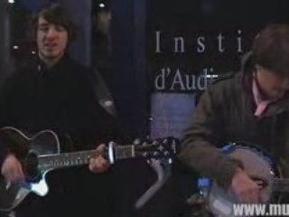 Orouni et Michael Wookey en acoustique