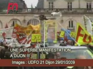 SUPERBE MANIF A DIJON !!!