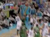 NBA Leon Powe posterizes Hilton Armstrong on this powerful f