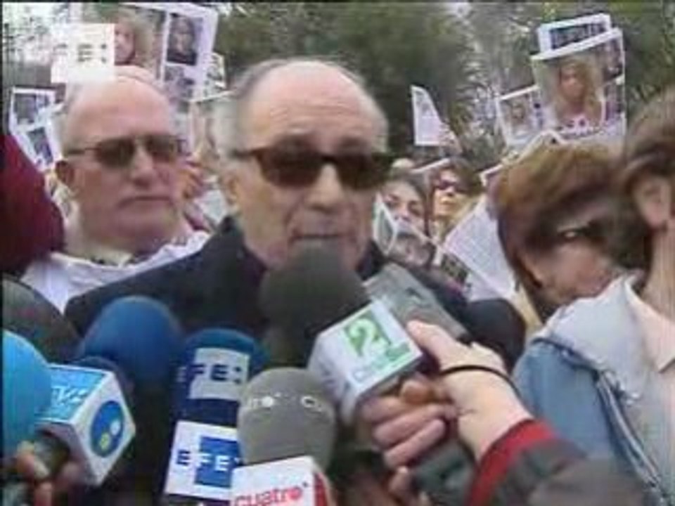 MISSING MARTA DEL CASTILLO ESPAGNE/MOBILISATION