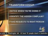 Landmark Education's Deb Beroset on NBC Chicago re: gossip