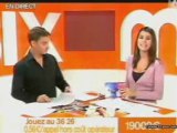 Karine Ferri présente le dvd de Grégory Lemarchal à Star Six