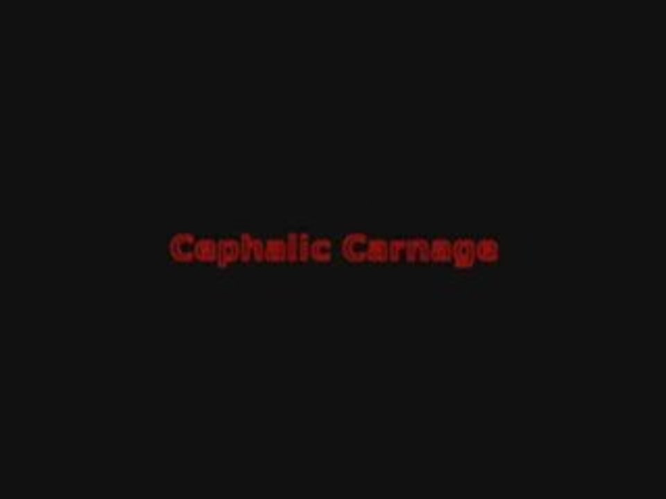 Cephalic Carnage  Divination And Volition