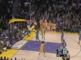 Kobe Bryant Gets the Long Pass and Throws it Down