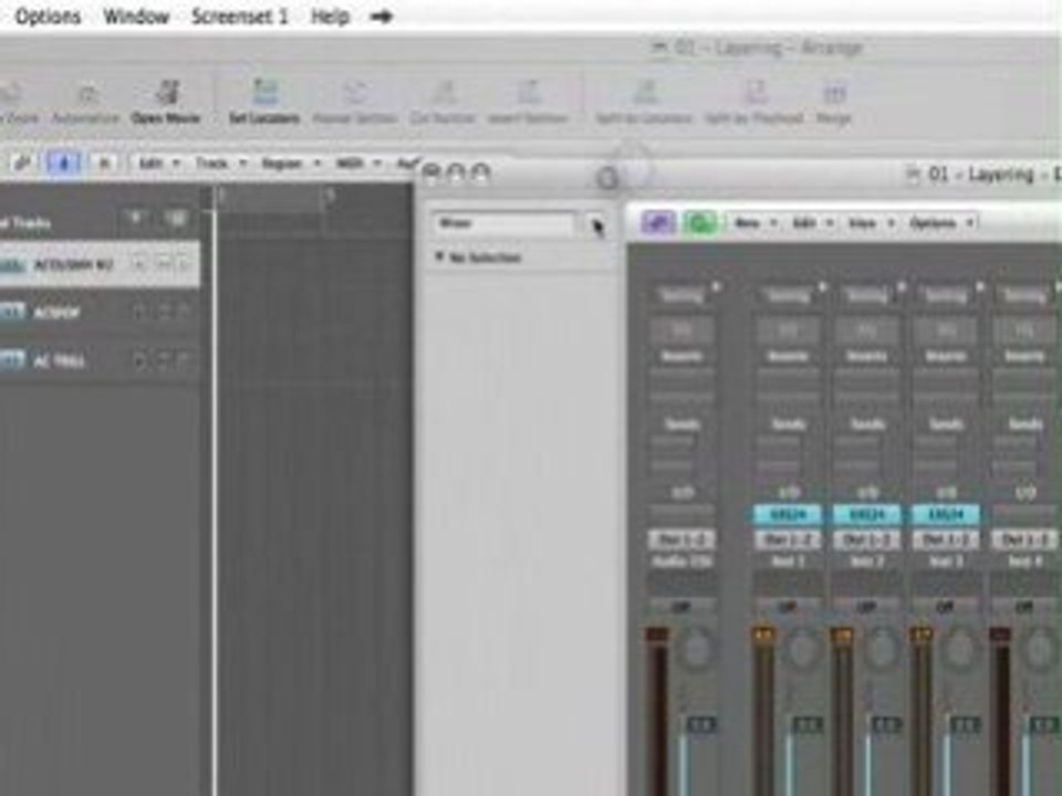 Logic Pro 8: 01. Layering (1.a parte)