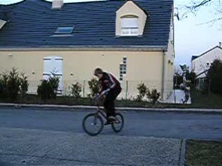mes premier 180 en bmx