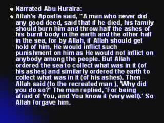 Oneness Of Allah Hadiths-4