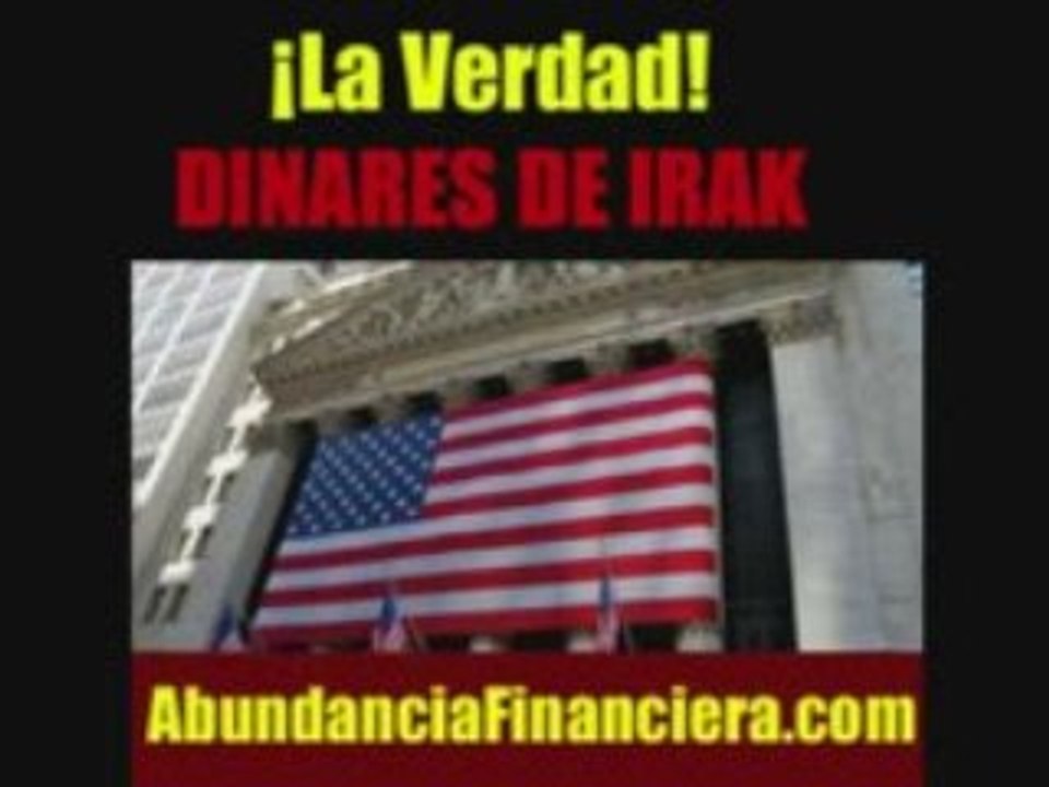 Como Los Dinares Irak Son Mala Inversion --- Parte 1 de 11