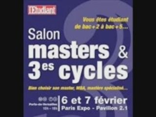 Salon de l'étudiant-Masters & 3es cycles