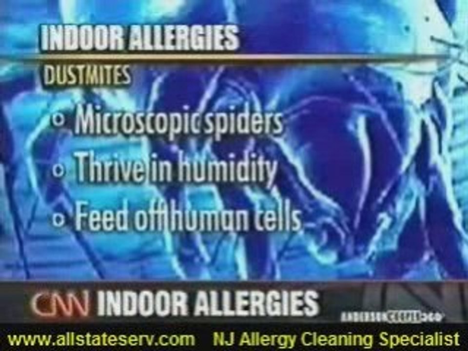 Indoor Allergy report CNN360 w, Anderson cooper AllStates NJ
