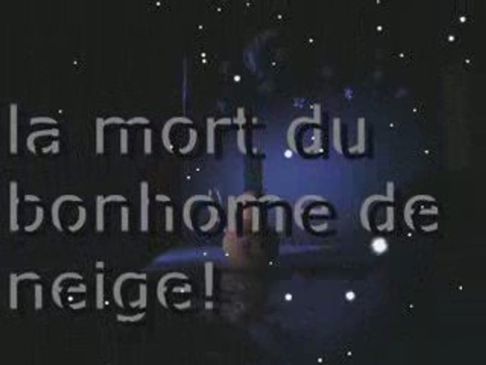 Bonhome de neige