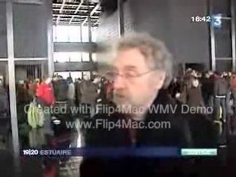 JT France 3 / Procès des inculpés réunification - 12/02/09