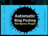 Automatic Blog - Automated Blog Posting Wordpress Plugin