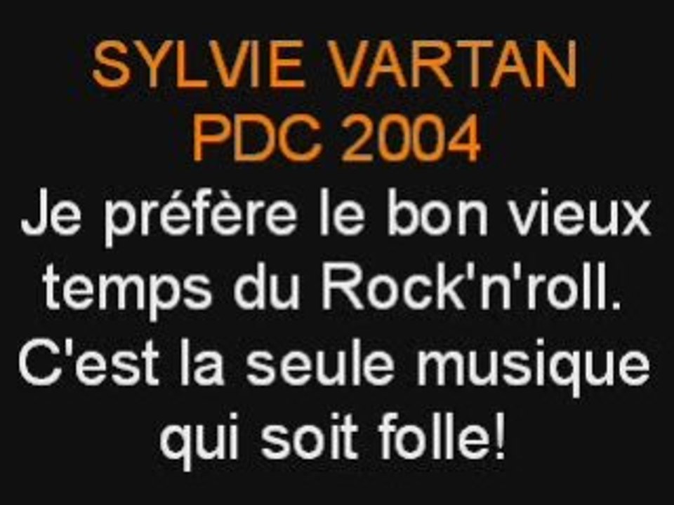 Sylvie Vartan - Scène 2004 Partie 9