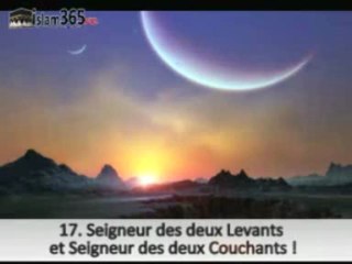 Lequel donc de Ses bienfaits nierez-vous? (Ar-rahman)