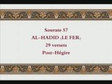 Coran sourate 057 le fer ( Al-Hadid ) budair vostfr