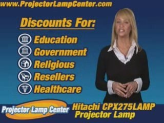 Hitachi CPX275LAMP Projector Lamp