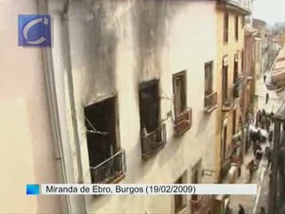 4 muertos en el incendio de una vivienda en Miranda de Ebro