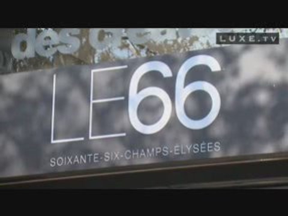 Le 66 Champs Elysées à Paris LUXE TV