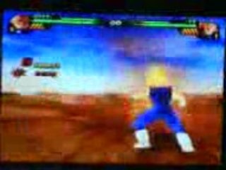 majin vegeta vs goku ss2