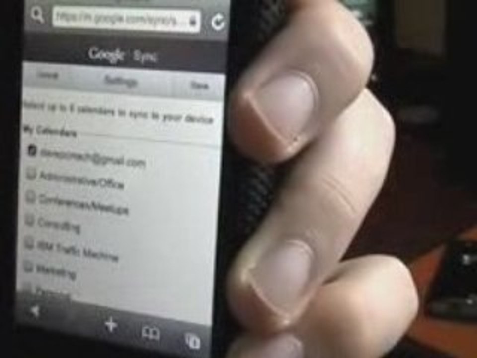 Sync google calendar with iphone video dailymotion