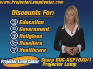 Sharp BQC-XGP10XU1 Projector Lamp