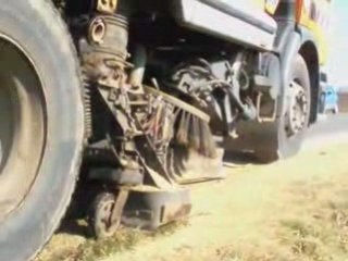 25 tonnes d'engrais sur la chausée