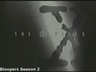 The X-files - Bloopers season2