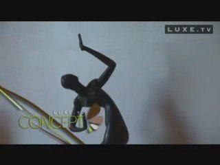 La décoratrice Brigitte Saby à Paris LUXE TV