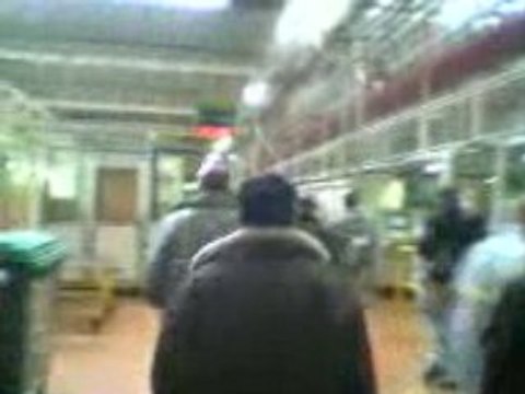 Grève à Renault Flins. Envoyée au 33320.