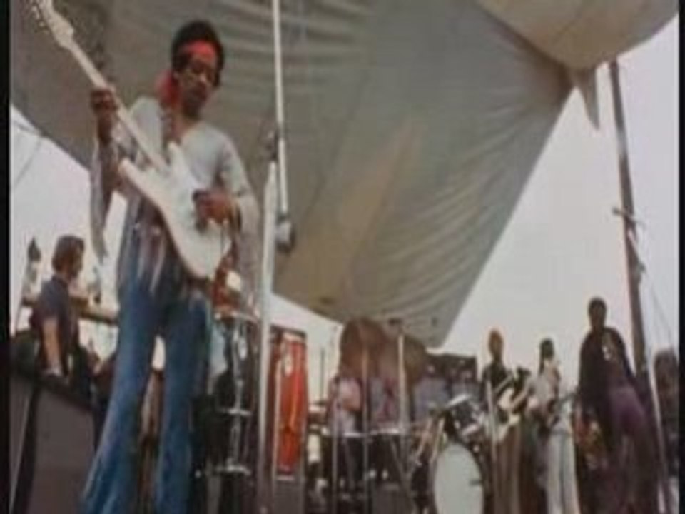 Jimi Hendrix The Star Spangled Banner Woodstock '69