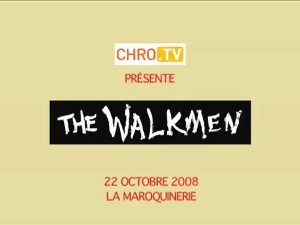 Chro.TV / The Walkmen