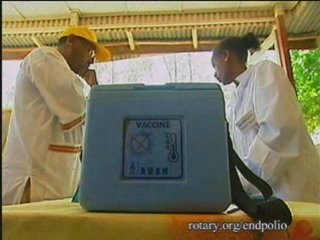 Rotary International and Bill Gates team up to fight polio