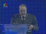 ABDELAZIZ BOUTEFLIKA ANNONCE SA CANDIDATURE