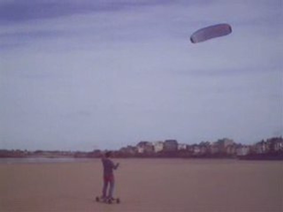 Session de kite entre cousins
