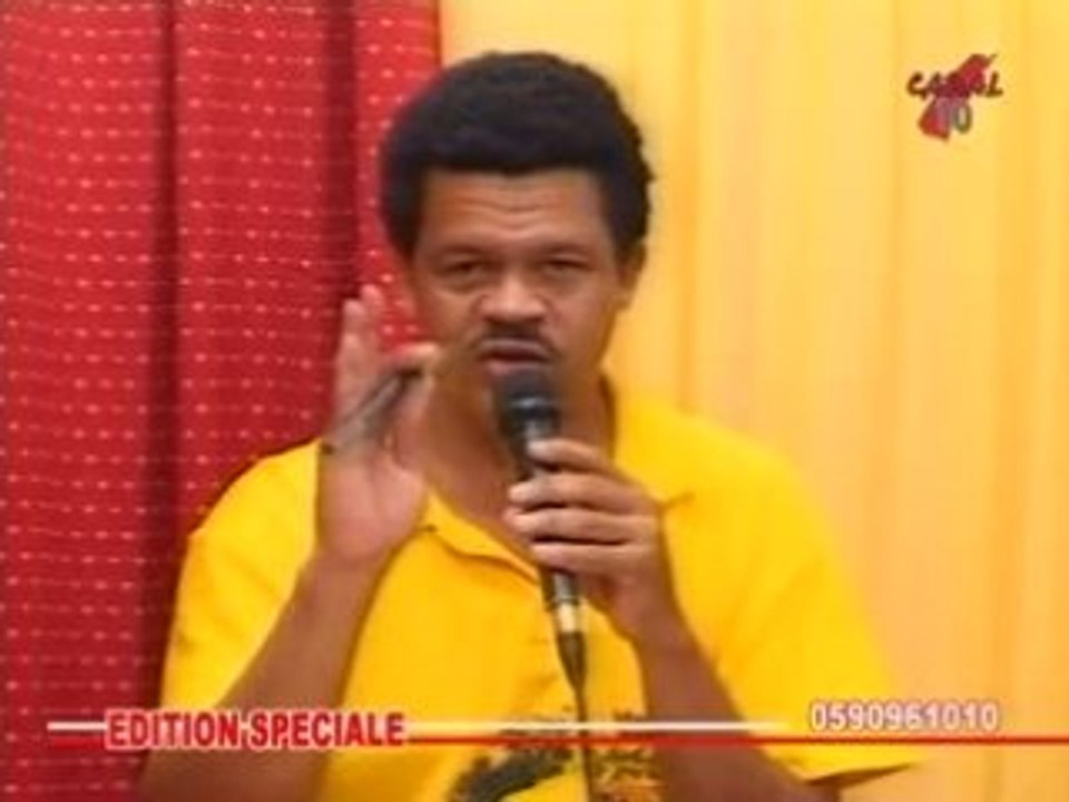 Grève Guadeloupe : Elie domota menace