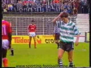 Benfica - 0 Sporting - 3 de 1987/1988 Supertaça 1 jogo