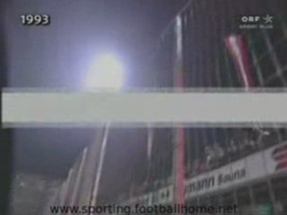 Casino Salzburg - 3 Sporting - 0 de 1993/1994 UEFA