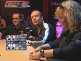 Poker EPT 3 Baden Black vs Johansson