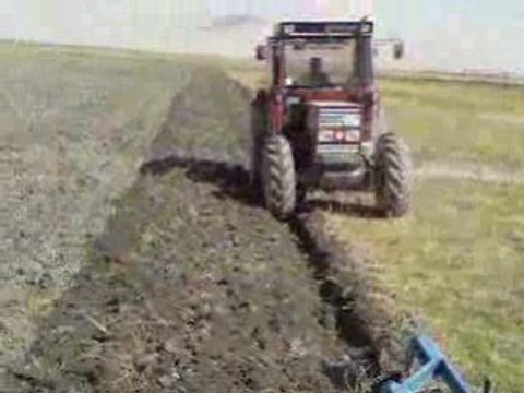 Massey Ferguson 3085 & Tümosan 8280 Tarla Sürüyor.....