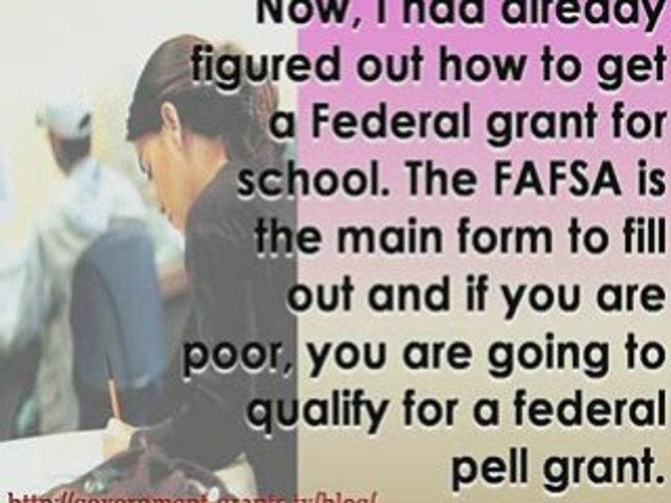 Federal Pell Grants for Single Mothers