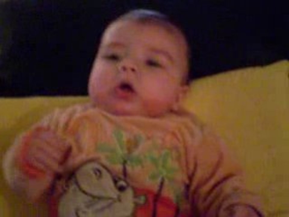 mon loulou qui rigole