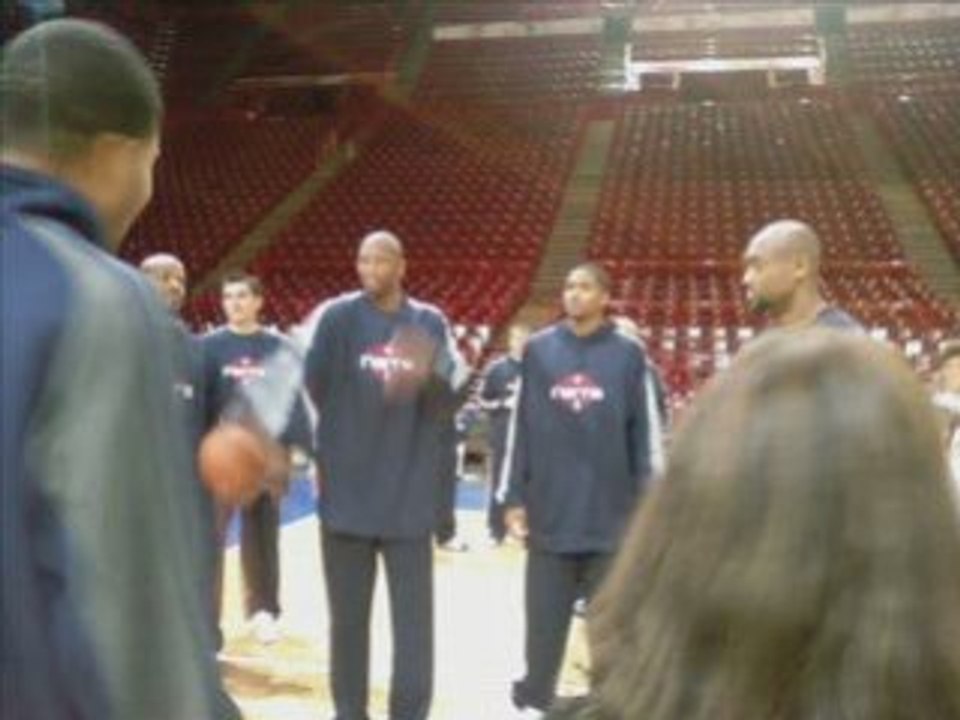 Vidéo joueurs NBA Bercy 2008