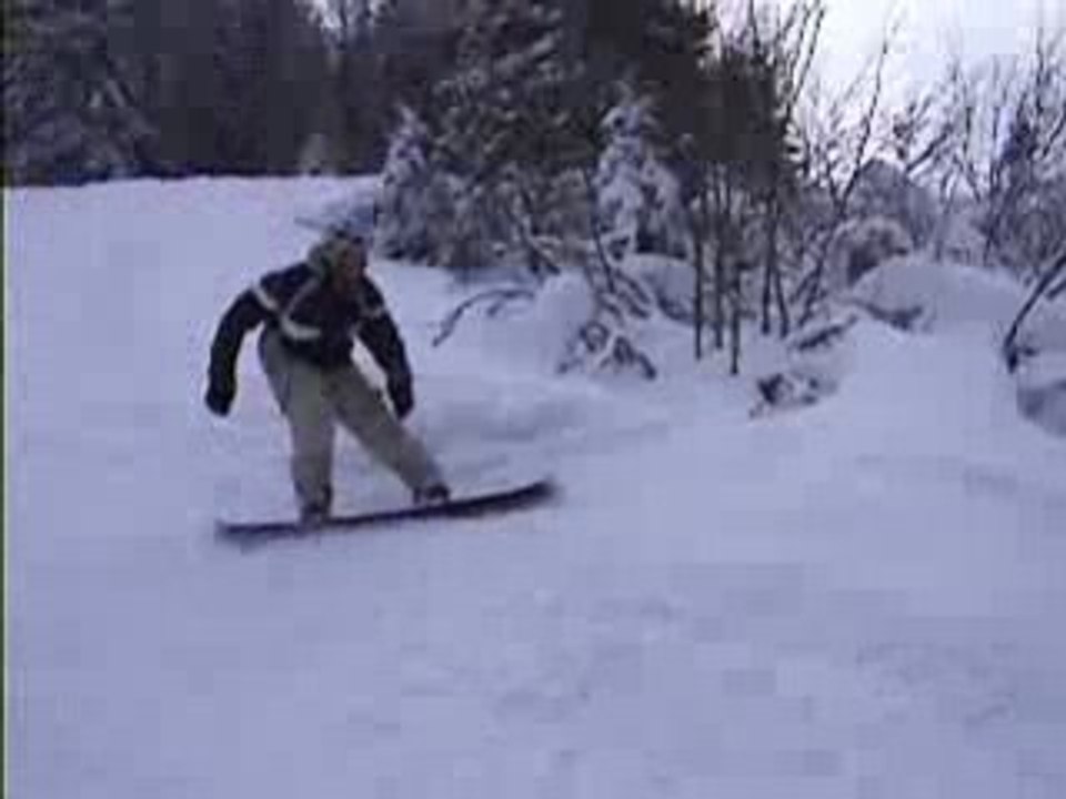 Gaylord passe un 360 en snow !
