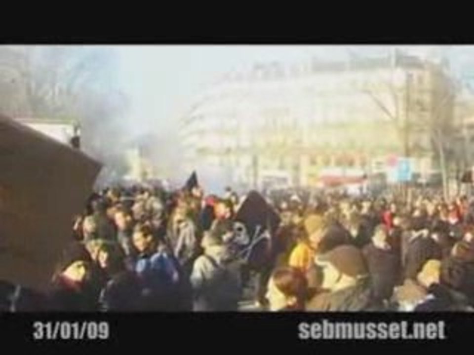 Manifestation contre l'anti-terrorisme - 31 01 2009 paris