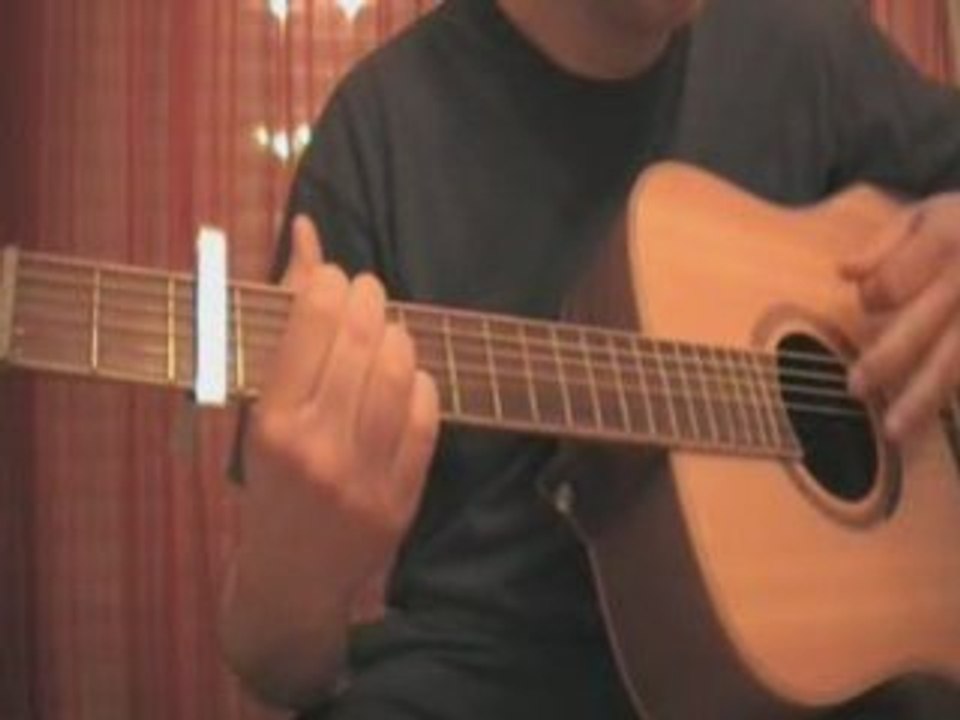 Wonderwall guitare